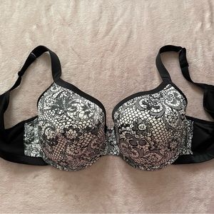 Cacique floral print bra 42DD